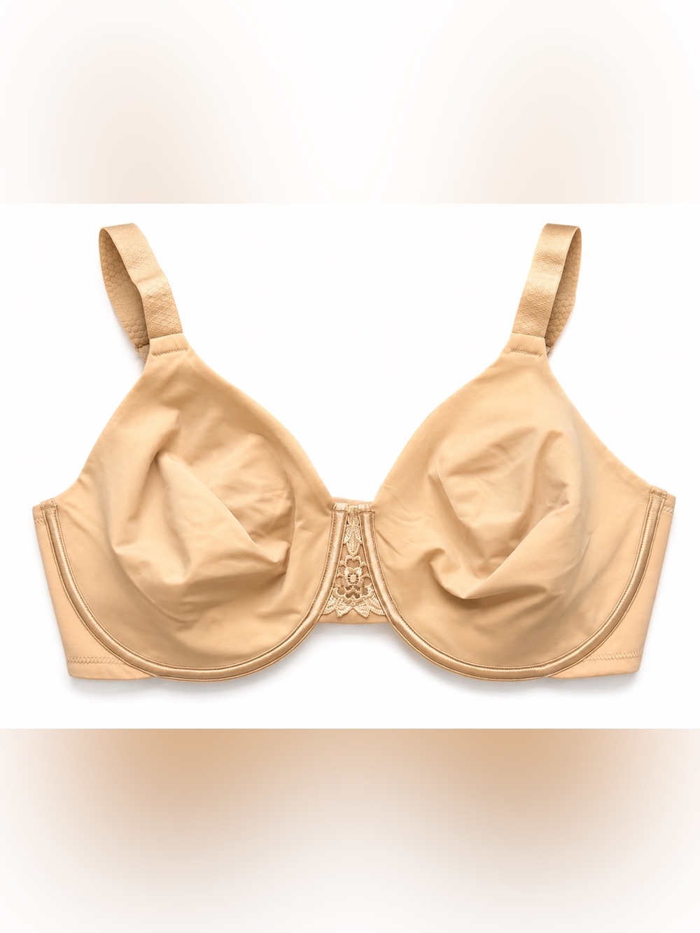 Vanity Fair 40DD Beige Full Coverage Underwire Bra Comfort Support Nude